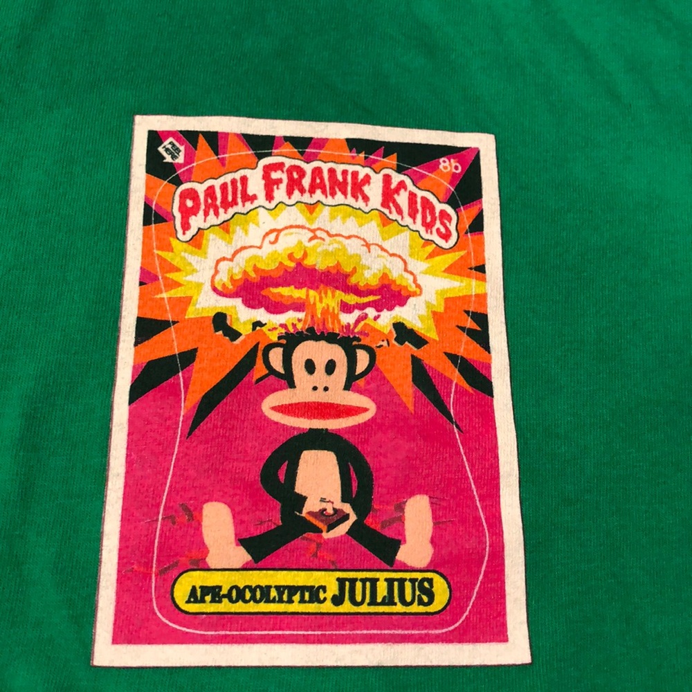 New Paul Frank Julius green t shirt